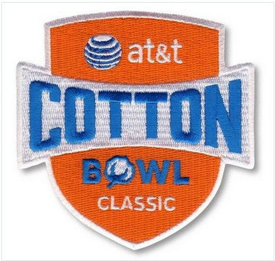 Stitched AT&T Cotton Bowl Classic Game Jersey Patch