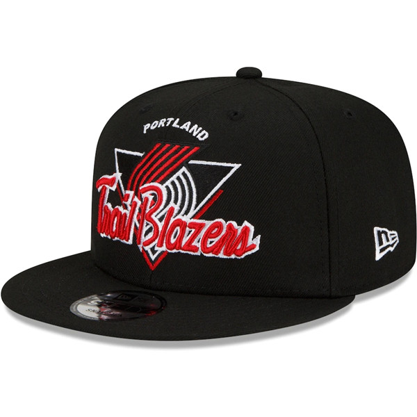 Trail Blazers Black Snapback Hat --TX Trail Blazers Black Snapback Hat --TX