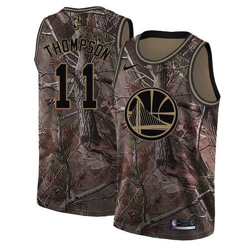 Nike Warriors #11 Klay Thompson Camo Youth NBA Swingman Realtree Collection Jersey Nike Warriors #11 Klay Thompson Camo Youth NBA Swingman Realtree Collection Jersey