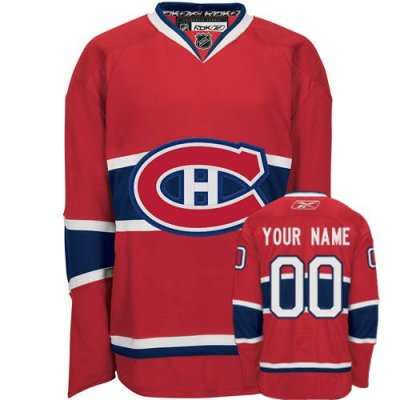 Montreal Canadiens Home Customized Jersey