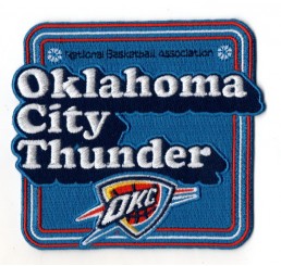 Oklahoma Cit Thunder FanPatch Recreational