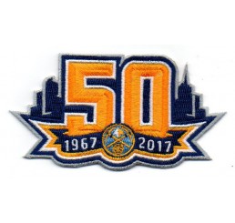 Denver Nuggets 50th Anniversary Patch