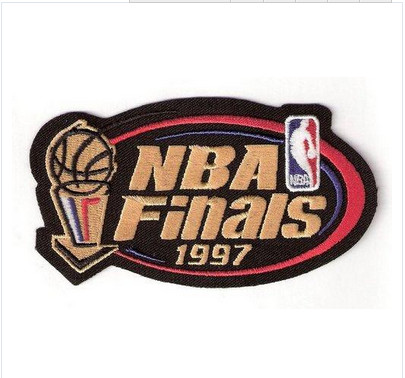 Stitched 1997 NBA Finals Jersey Patch Chicago Bulls Utah Jazz