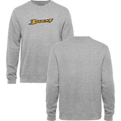 Men's Anaheim Ducks Custom Crewneck Sweatshirt Men's Anaheim Ducks Custom Crewneck Sweatshirt