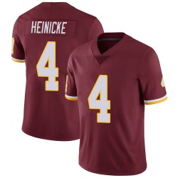 Men's Washington #4 Taylor Heinicke Limited Burgundy Color Vapor Untouchable Jersey Men's Washington #4 Taylor Heinicke Limited Burgundy Color Vapor Untouchable Jersey
