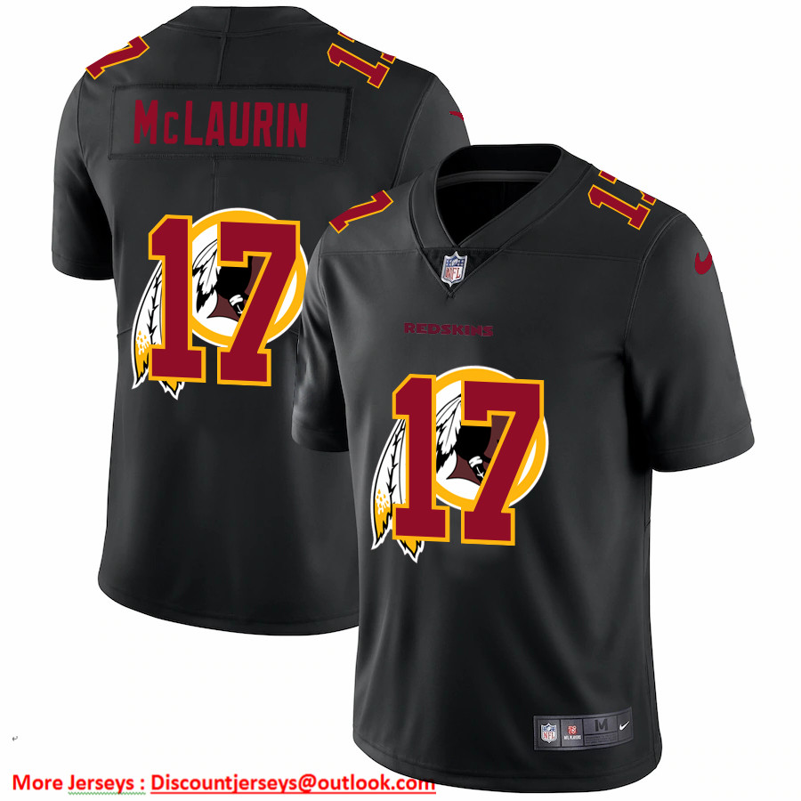 Washington Redskins #17 Terry McLaurin Men's Nike Team Logo Dual Overlap Limited NFL Jersey Black Washington Redskins #17 Terry McLaurin Men's Nike Team Logo Dual Overlap Limited NFL Jersey Black