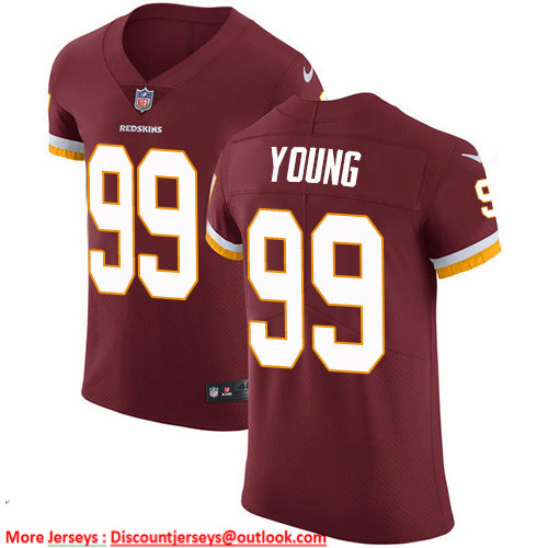 Nike Redskins #99 Chase Young Burgundy Red Team Color Men's Stitched NFL Vapor Untouchable Elite Jersey Nike Redskins #99 Chase Young Burgundy Red Team Color Men's Stitched NFL Vapor Untouchable Elite Jersey