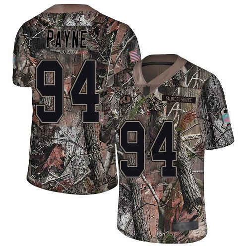 Redskins #94 Da'Ron Payne Camo Men's Stitched Football Limited Rush Realtree Jersey Redskins #94 Da'Ron Payne Camo Men's Stitched Football Limited Rush Realtree Jersey