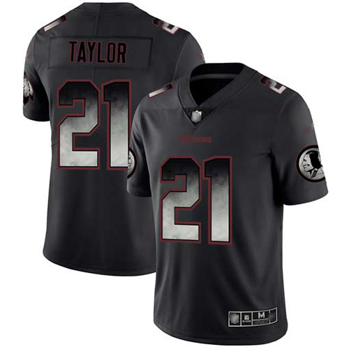 Redskins #21 Sean Taylor Black Men's Stitched Football Vapor Untouchable Limited Smoke Fashion Jersey Redskins #21 Sean Taylor Black Men's Stitched Football Vapor Untouchable Limited Smoke Fashion Jersey