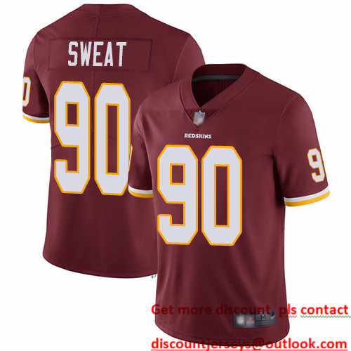 Redskins #90 Montez Sweat Burgundy Red Team Color Men's Stitched Football Vapor Untouchable Limited Jersey Redskins #90 Montez Sweat Burgundy Red Team Color Men's Stitched Football Vapor Untouchable Limited Jersey
