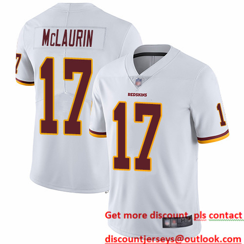Redskins #17 Terry McLaurin White Men's Stitched Football Vapor Untouchable Limited Jersey Redskins #17 Terry McLaurin White Men's Stitched Football Vapor Untouchable Limited Jersey