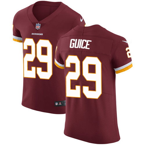 Nike Redskins #29 Derrius Guice Burgundy Red Team Color Men's Stitched NFL Vapor Untouchable Elite Jersey Nike Redskins #29 Derrius Guice Burgundy Red Team Color Men's Stitched NFL Vapor Untouchable Elite Jersey