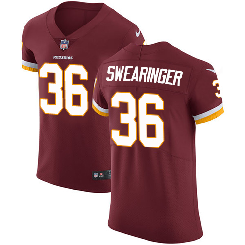 Nike Redskins #36 D.J. Swearinger Burgundy Red Team Color Men's Stitched NFL Vapor Untouchable Elite Jersey Nike Redskins #36 D.J. Swearinger Burgundy Red Team Color Men's Stitched NFL Vapor Untouchable Elite Jersey
