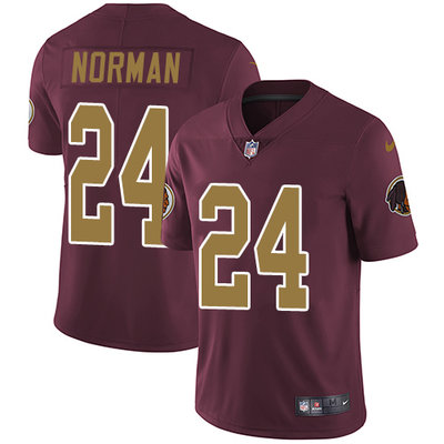Nike Redskins #24 Josh Norman Burgundy Red Alternate Men's Stitched NFL Vapor Untouchable Limited Jersey Nike Redskins #24 Josh Norman Burgundy Red Alternate Men's Stitched NFL Vapor Untouchable Limited Jersey