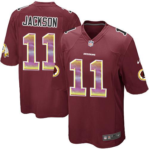 Nike Redskins #11 DeSean Jackson Burgundy Red Team Color Men's Stitched NFL Limited Strobe Jersey Nike Redskins #11 DeSean Jackson Burgundy Red Team Color Men's Stitched NFL Limited Strobe Jersey