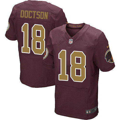 Nike Redskins #18 Josh Doctson Burgundy Red Alternate Men's Stitched NFL Elite Jersey Nike Redskins #18 Josh Doctson Burgundy Red Alternate Men's Stitched NFL Elite Jersey