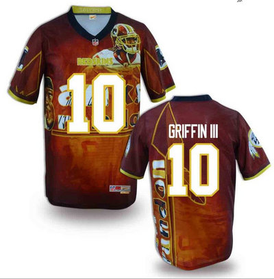 Washington Redskins#10 Griffin iii Valuable elite jeryseys-1