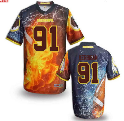 Washington Redskins#91 Kerrigan Valuable elite jeryseys (12) Washington Redskins#91 Kerrigan Valuable elite jeryseys (12)