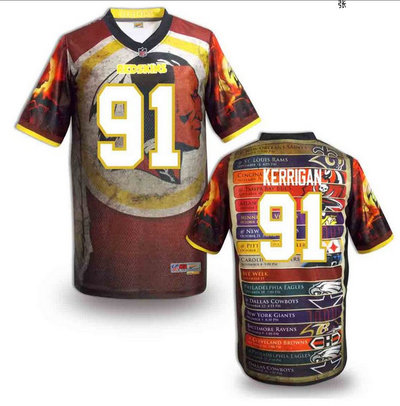 Washington Redskins#91 Kerrigan Valuable elite jeryseys (6) Washington Redskins#91 Kerrigan Valuable elite jeryseys (6)