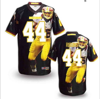 Washington Redskins#44 Riggins Valuable elite jeryseys (4)