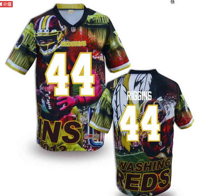 Washington Redskins#44 Riggins Valuable elite jeryseys (3)