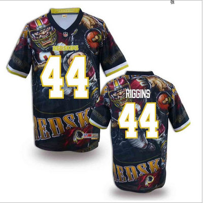 Washington Redskins#44 Riggins Valuable elite jeryseys (2)