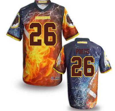 Washington Redskins#26 Portis Valuable elite jeryseys (10)
