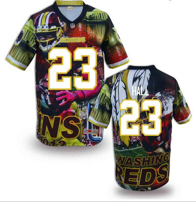 Washington Redskins#23 Hall Valuable elite jeryseys (3)