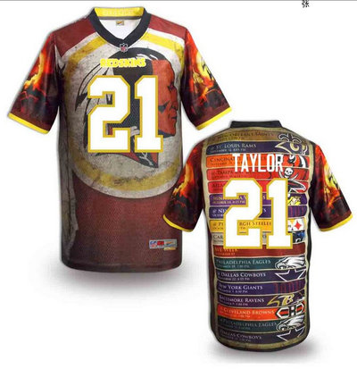 Washington Redskins#21 Taylor Valuable elite jeryseys (4)