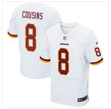 NEW Washington Redskins #8 Kirk Cousins White NFL Elite Jersey NEW Washington Redskins #8 Kirk Cousins White NFL Elite Jersey