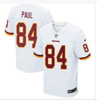 NEW Washington Redskins #84 Niles Paul White NFL Elite Jersey NEW Washington Redskins #84 Niles Paul White NFL Elite Jersey