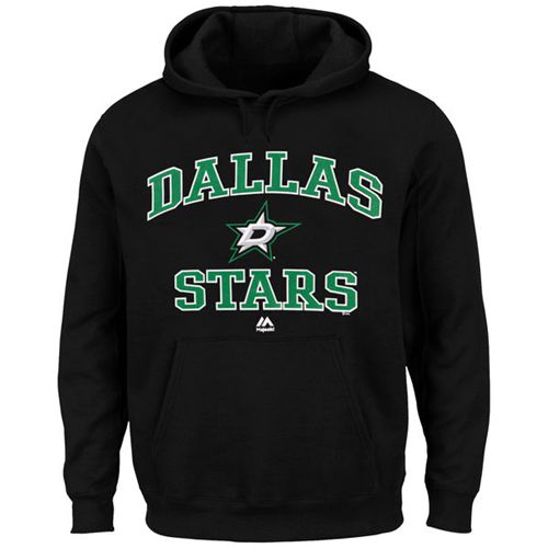Dallas Stars Majestic Heart & Soul Hoodie Black Dallas Stars Majestic Heart & Soul Hoodie Black