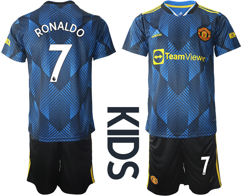 Manchester United away #7 Ronaldo Jersey