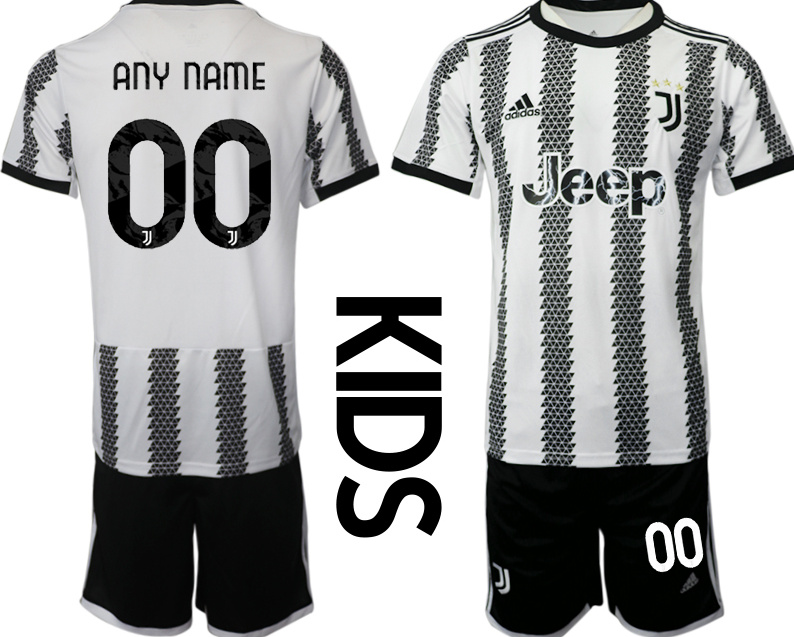 Custom Youth Juventus Jersey