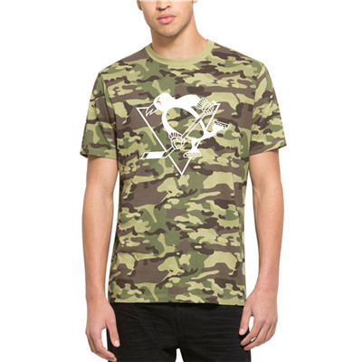 Pittsburgh Penguins '47 Alpha T-Shirt Camo Pittsburgh Penguins '47 Alpha T-Shirt Camo