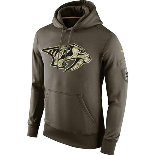 Men's Nashville Predators Nike Salute To Service NHL Hoodie Men's Nashville Predators Nike Salute To Service NHL Hoodie
