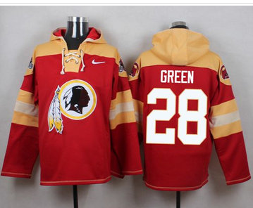 Nike Washington Redskins #28 Darrell Green Burgundy Red Player Pullover NFL Hoodie Nike Washington Redskins #28 Darrell Green Burgundy Red Player Pullover NFL Hoodie