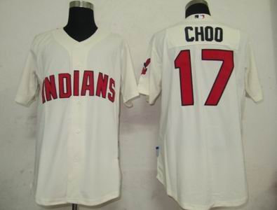 Cleveland Indians 17 Choo Cream Jerseys Cleveland Indians 17 Choo Cream Jerseys