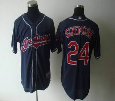 Cleveland Indians 24 grady sizemore blue Jerseys Cleveland Indians 24 grady sizemore blue Jerseys