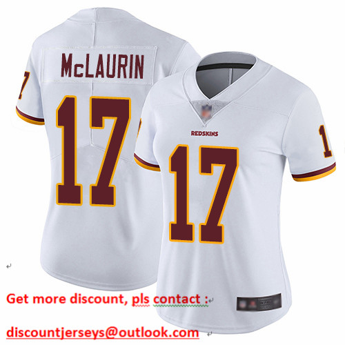 Redskins #17 Terry McLaurin White Women's Stitched Football Vapor Untouchable Limited Jersey Redskins #17 Terry McLaurin White Women's Stitched Football Vapor Untouchable Limited Jersey