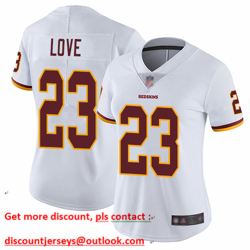 Redskins #23 Bryce Love White Women's Stitched Football Vapor Untouchable Limited Jersey Redskins #23 Bryce Love White Women's Stitched Football Vapor Untouchable Limited Jersey