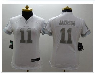 Women's New Redskins #11 DeSean Jackson White Stitched NFL Limited Platinum Jersey Women's New Redskins #11 DeSean Jackson White Stitched NFL Limited Platinum Jersey
