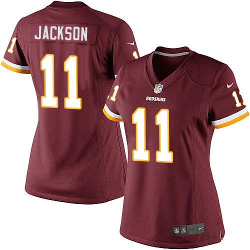 Women NEW Washington Redskins #11 DeSean Jackson Burgundy Red Team Color NFL Jersey Women NEW Washington Redskins #11 DeSean Jackson Burgundy Red Team Color NFL Jersey