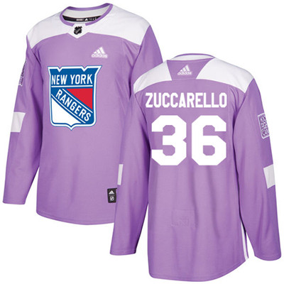 Adidas Rangers #36 Mats Zuccarello Purple Authentic Fights Cancer Stitched Youth NHL Jersey Adidas Rangers #36 Mats Zuccarello Purple Authentic Fights Cancer Stitched Youth NHL Jersey