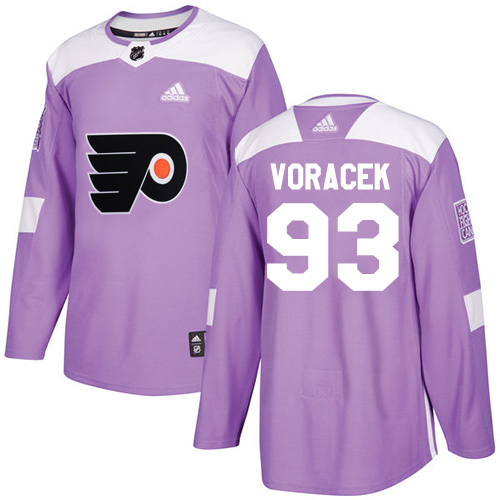 Adidas Flyers #93 Jakub Voracek Purple Authentic Fights Cancer Stitched Youth NHL Jersey Adidas Flyers #93 Jakub Voracek Purple Authentic Fights Cancer Stitched Youth NHL Jersey