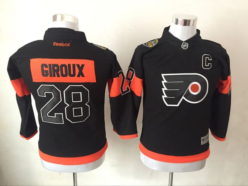 Flyers 28 Claude Giroux Black Youth Reebok Jersey Flyers 28 Claude Giroux Black Youth Reebok Jersey