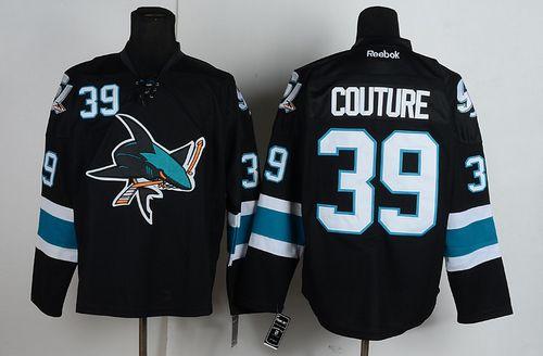 Youth Sharks #39 Logan Couture Black Stitched NHL Jersey Youth Sharks #39 Logan Couture Black Stitched NHL Jersey