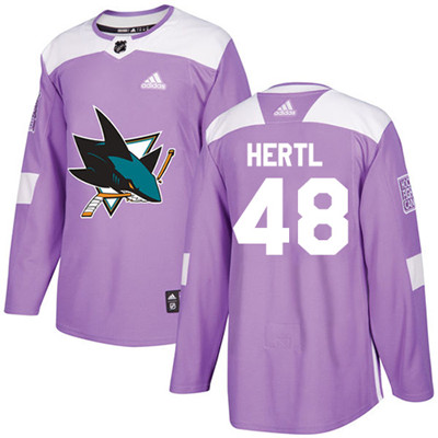 Adidas Sharks #48 Tomas Hertl Purple Authentic Fights Cancer Stitched Youth NHL Jersey Adidas Sharks #48 Tomas Hertl Purple Authentic Fights Cancer Stitched Youth NHL Jersey