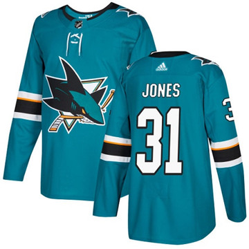 Adidas Sharks #31 Martin Jones Teal Home Authentic Stitched Youth NHL Jersey Adidas Sharks #31 Martin Jones Teal Home Authentic Stitched Youth NHL Jersey