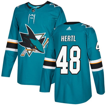 Adidas Sharks #48 Tomas Hertl Teal Home Authentic Stitched Youth NHL Jersey Adidas Sharks #48 Tomas Hertl Teal Home Authentic Stitched Youth NHL Jersey